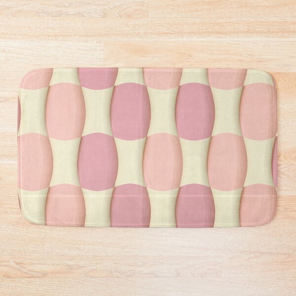 Item preview, Pastel Pink Soft Geometric Grid designed and sold by Piotrek0001.