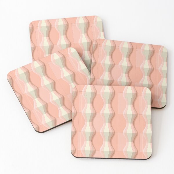 Item preview, Blushing Pink Geometric Pill Pattern designed and sold by Piotrek0001.