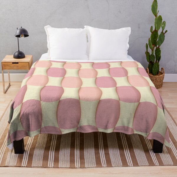 Item preview, Pastel Pink Soft Geometric Grid designed and sold by Piotrek0001.