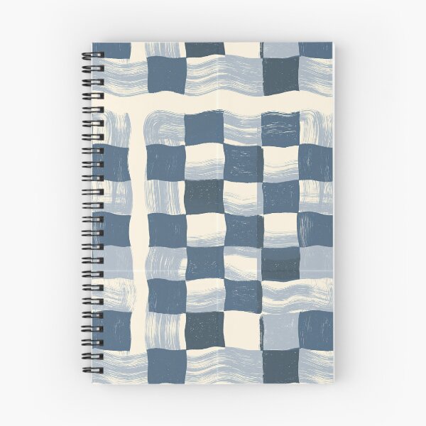 Item preview, Indigo Blue Painted Checkers designed and sold by Piotrek0001.