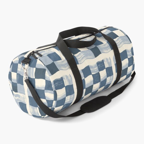 Item preview, Indigo Blue Painted Checkers designed and sold by Piotrek0001.