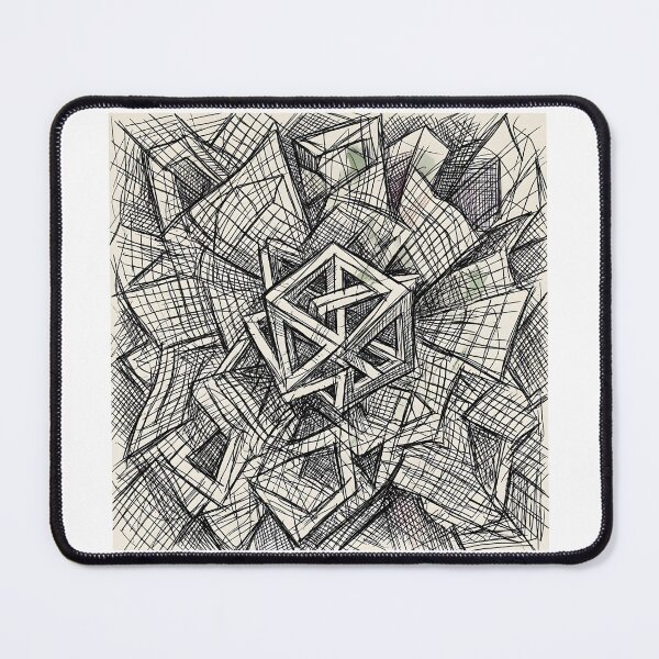 Item preview, Adversarial Chaotic abstract ink sketch designed and sold by drchzak.