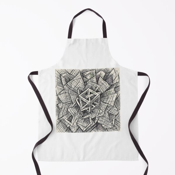 Item preview, Adversarial Chaotic abstract ink sketch designed and sold by drchzak.