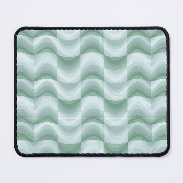 Item preview, Seafoam Green Abstract Ripples designed and sold by Piotrek0001.