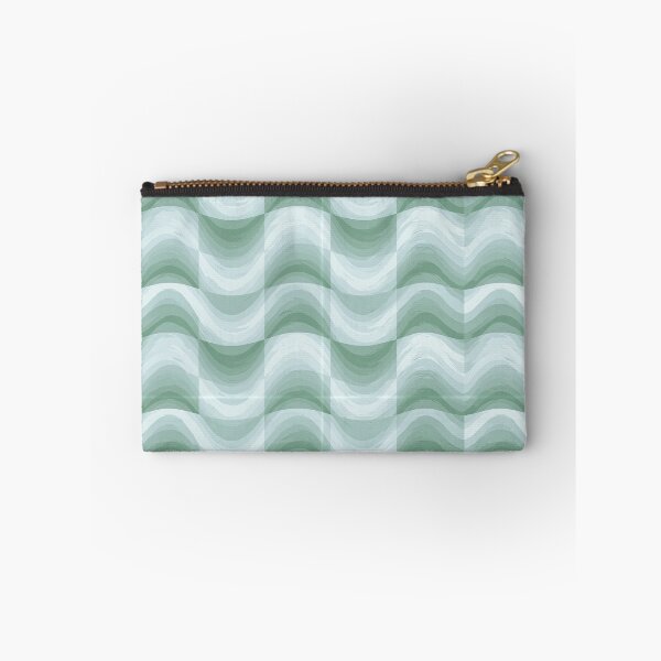Item preview, Seafoam Green Abstract Ripples designed and sold by Piotrek0001.