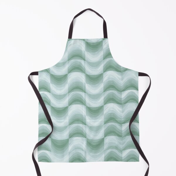 Item preview, Seafoam Green Abstract Ripples designed and sold by Piotrek0001.