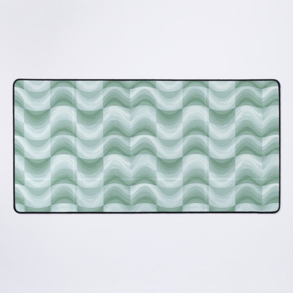 Item preview, Seafoam Green Abstract Ripples designed and sold by Piotrek0001.