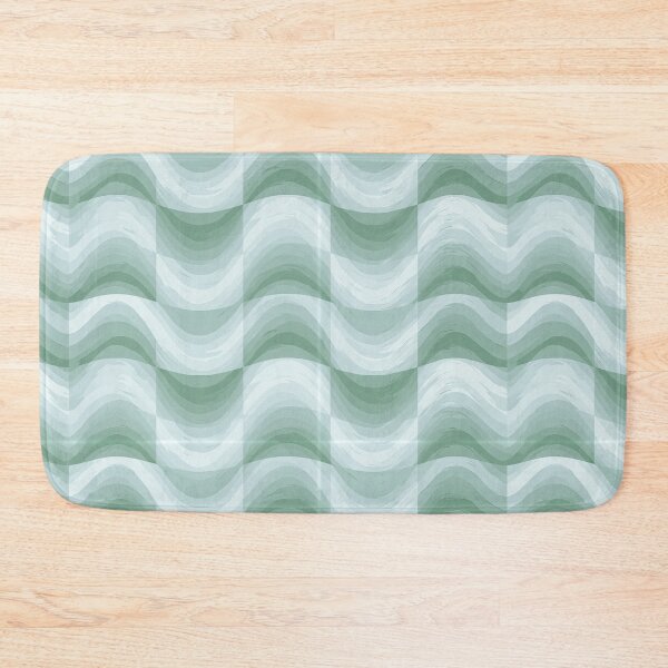 Item preview, Seafoam Green Abstract Ripples designed and sold by Piotrek0001.