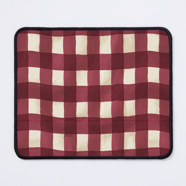 Item preview, Burgundy Red Classic Gingham Texture designed and sold by Piotrek0001.