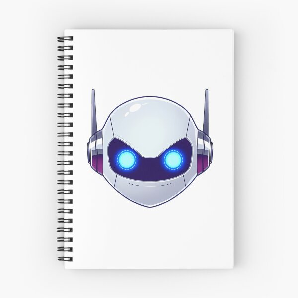 Item preview, Futuristic Cyberpunk Robot Head Vector Art designed and sold by 77Clover.