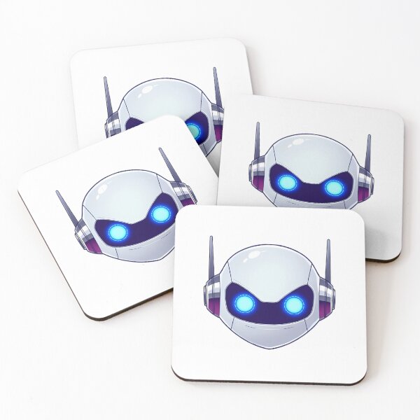 Item preview, Futuristic Cyberpunk Robot Head Vector Art designed and sold by 77Clover.