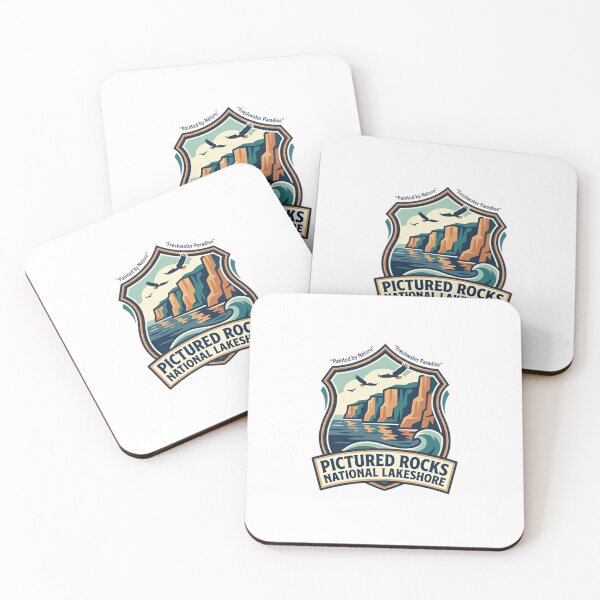 Item preview, Pictured Rocks National Lakeshore Michigan Travel Explorer designed and sold by Simsimah26Parks.