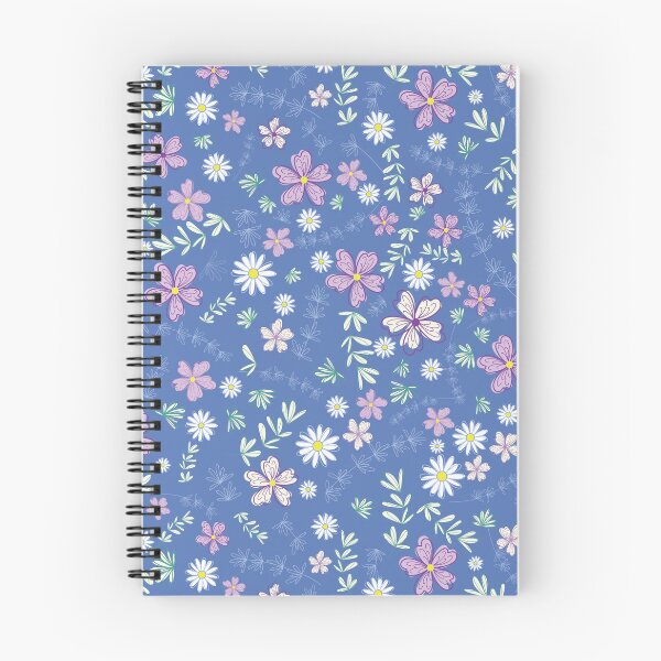 Artikelvorschau, Wildblumen in Blau entworfen und verkauft von lisanganart.