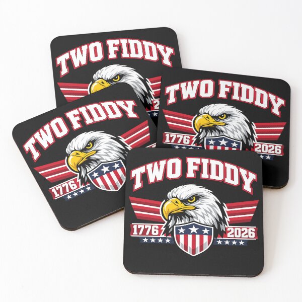 Item preview, Two Fiddy 2 Fiddy 250th Anniversary 4th of July Sports Eagle T-Shirt, Patriotic USA Gift, American Eagle Graphic Tee designed and sold by Trendably.