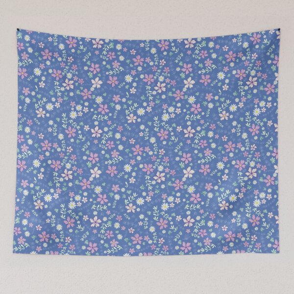 Item preview, Wildflowers in Blue designed and sold by lisanganart.