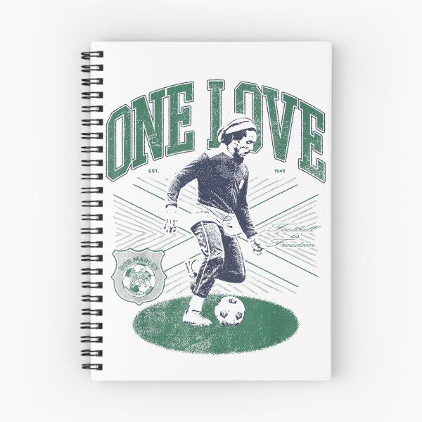 Item preview, Bob Marley One Love Football Is Freedom Jamaican Retro designed and sold by VedaSeraphina.
