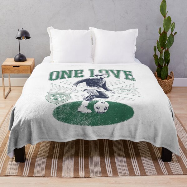 Item preview, Bob Marley One Love Football Is Freedom Jamaican Retro designed and sold by VedaSeraphina.