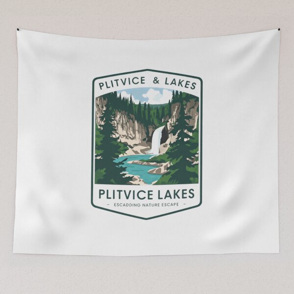 Item preview, Plitvice & Lakes Plitvice Lakes Croatia National Park Travel Hiker designed and sold by Simsimah26Parks.