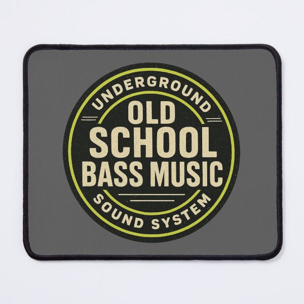 Item preview, Old School Bass Music | Vintage Sound System Culture Design designed and sold by |TRSSHOP|.
