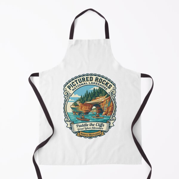 Item preview, Pictured Rocks National Lakeshore Paddle The Cliffs Great Lakes Adventure Natural Masterpiece Kayaking Travel designed and sold by Simsimah26Parks.