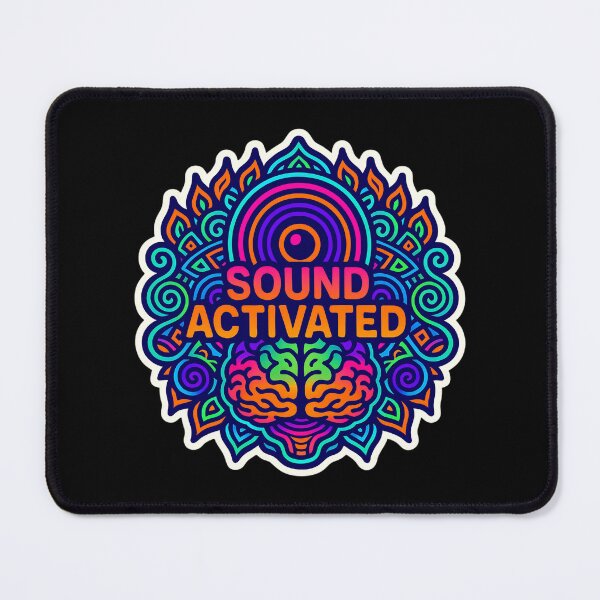 Item preview, Psychedelic Bass Music | Sound Activated Festival Design designed and sold by |TRSSHOP|.