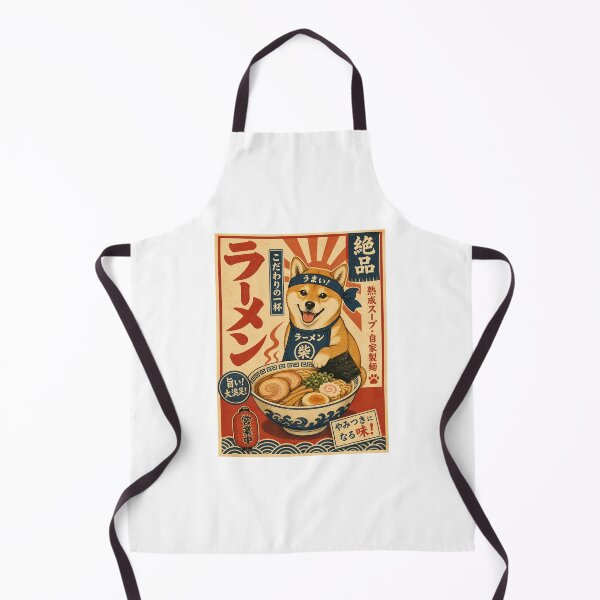 Item preview, Shiba Ramen – Retro Japanese Noodle Shop designed and sold by Shibanoya.