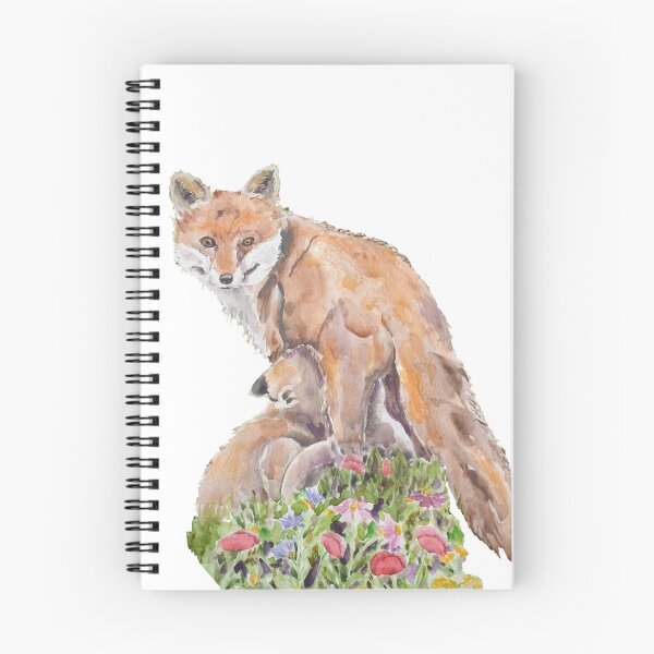 Item preview, fox baby drinking milk watercolour  painting no background designed and sold by SelenePaintings .