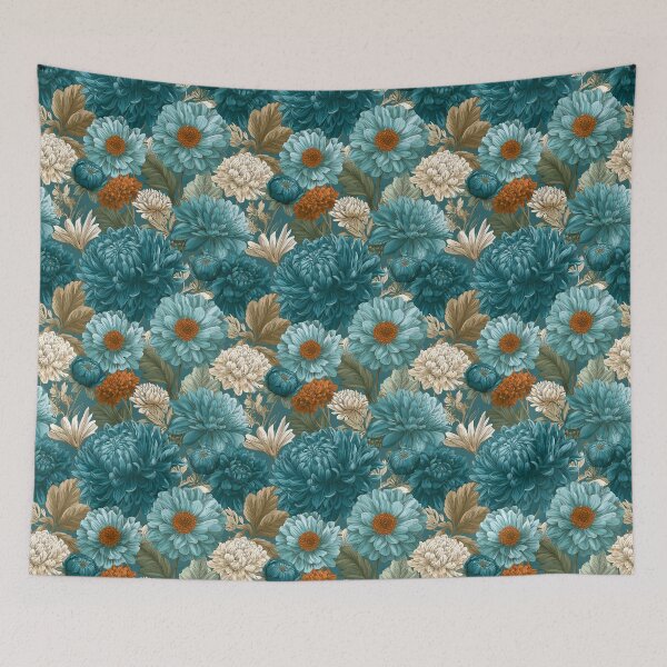 Item preview, Elegant Chrysanthemum Texture - Flower Floral Pattern - Baptism Gifts designed and sold by RoyalStarsPatts.