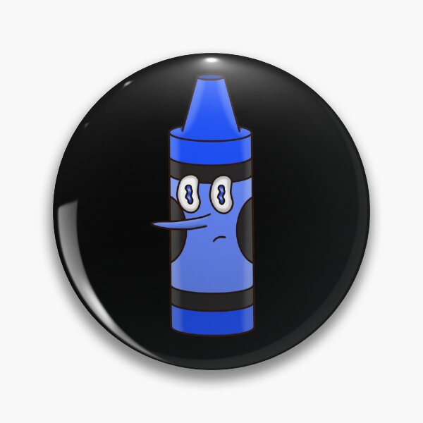Item preview, Blue Crayon designed and sold by ClayDayArt.