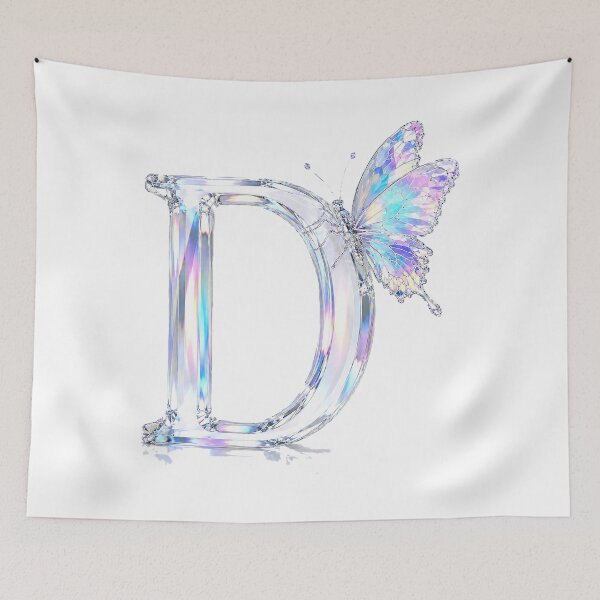 Item preview, Prismwing Crystal Grace Letter D designed and sold by BlissBlvdShop.