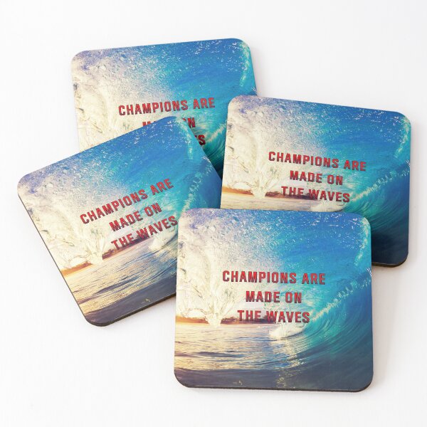 Item preview, Champions are Made on the Waves #1 designed and sold by Holy JM Designs.
