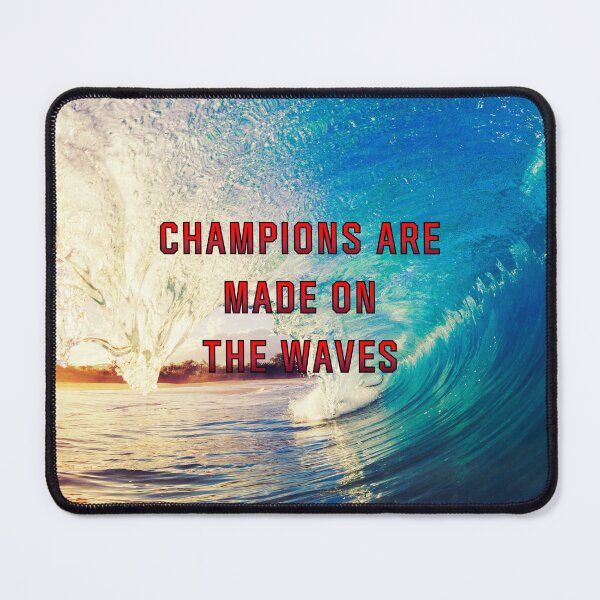 Item preview, Champions are Made on the Waves #1 designed and sold by Holy JM Designs.