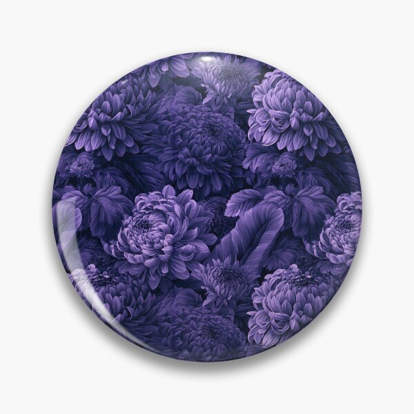 Item preview, Trendy Chrysanthemum Flower  - Birth Flower Pattern - Best Friend Gifts designed and sold by RoyalStarsPatts.