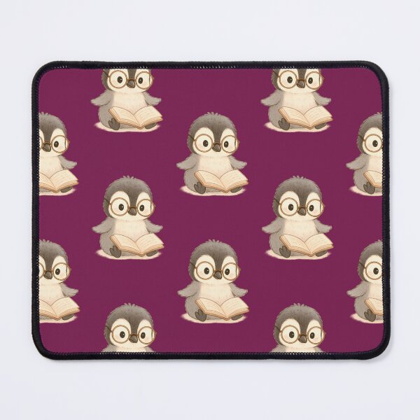 Item preview, Cute Penguin Reading Book, Kawaii Gift Sticker for Teachers and Book Lovers designed and sold by PebsPebs.