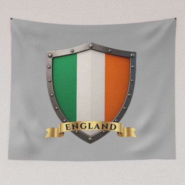 Item preview, England Irish Heritage Crest Shield designed and sold by Highlandkings.
