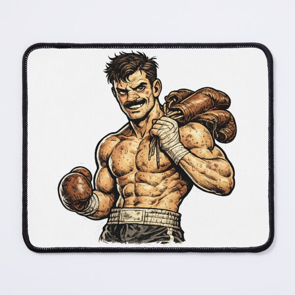 Item preview, Boxer Cartoon designed and sold by AlexLineArt.