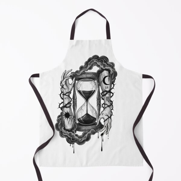 Item preview, Dark Surreal Hourglass Illustration designed and sold by ghostlogic-th.