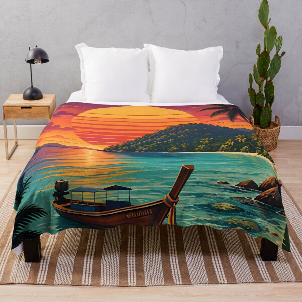 Item preview, Surin Islands - Thailand Retro Sunset Collection designed and sold by Spirit of Siam.