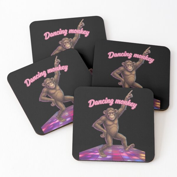 Item preview, DANCING MONKEY designed and sold by REGALINGSHOP.