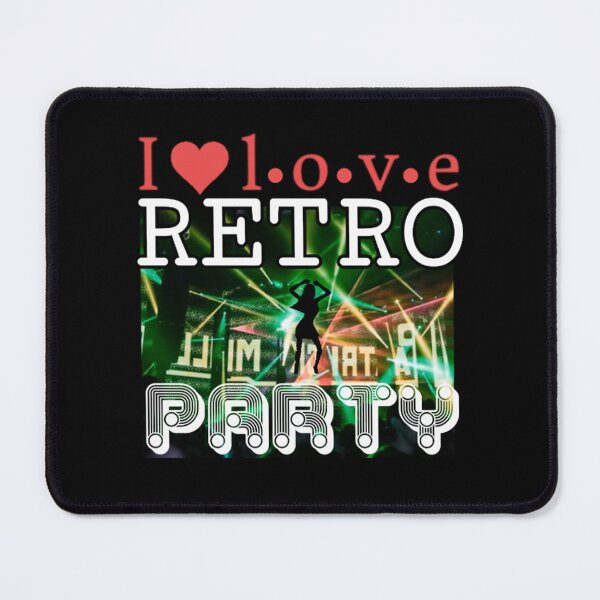 Item preview, I Love Retro Party designed and sold by Graphroad.