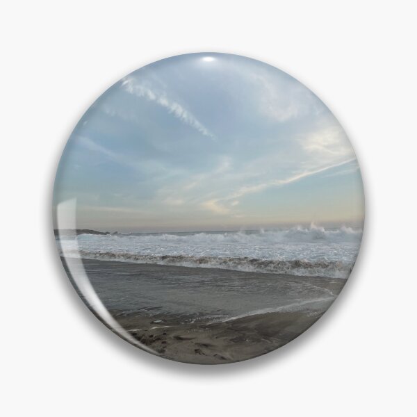 Item preview, Pastel-colored evening sky over a stormy ocean shore designed and sold by Art of Momenz.