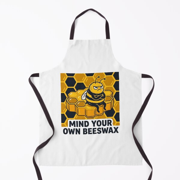 Item preview, Mind Your Own Beeswax – Funny Grumpy Bee Gift Sarcastic Humor Quote designed and sold by Sekla-Studio.