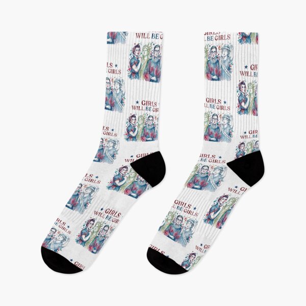 Item preview, Girls Will Be Girls Feminist Patriotic Women Empowerment 4th of July designed and sold by ajifujpost.