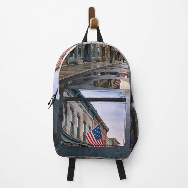 Item preview, Vintage Small Town America Main Street designed and sold by Home Decor Art.