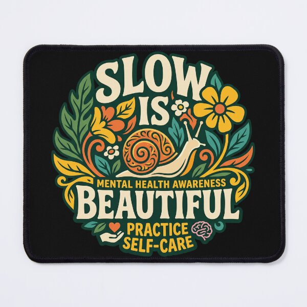 Item preview, Slow is Beautiful designed and sold by The Quiet Canvas By Jacky.