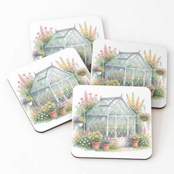 Item preview, Vintage Garden Greenhouse Botanical Illustration designed and sold by AillustriaAK.