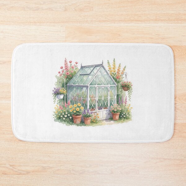 Item preview, Vintage Garden Greenhouse Botanical Illustration designed and sold by AillustriaAK.