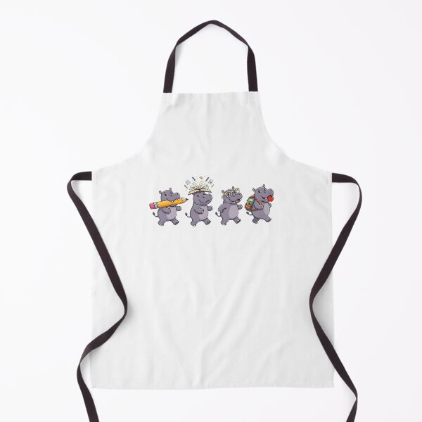 Item preview, Funny Hippo Squad Back to School Hippopotamus Lover Teacher Student designed and sold by ajifujpost.