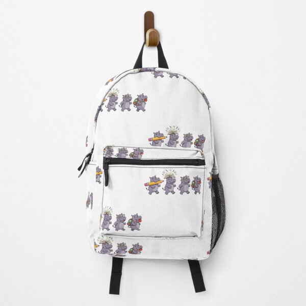 Item preview, Funny Hippo Squad Back to School Hippopotamus Lover Teacher Student designed and sold by ajifujpost.