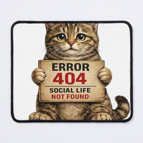 Item preview, error 404   social life not found designed and sold by Brejko.